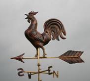 classic Rooster & Arrow Weathervane