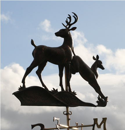 Two Deer Weathervane