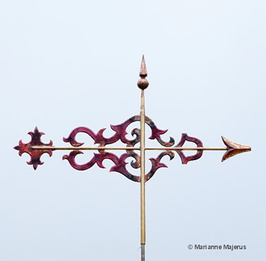 Scroll Banner Weathervane