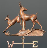 Pair of Deer Weathervane