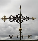 Scroll Banner Weathervane