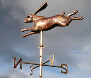 new leaping hare weathervane