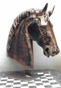 Horse Head Sculpture
