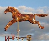 Running Horse Weathervane