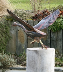Swan in Flight Sculpture