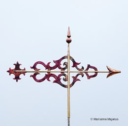 Scroll Banner Weathervane