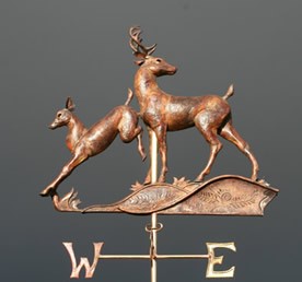 Two Deer Weathervane