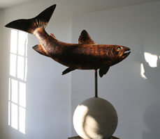 Large Charging Bull Weathervane