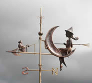 Biloxi Witch Inspired Weathervane
